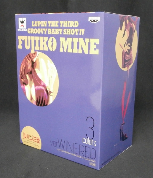 Lupin the Third Fujiko Mine GROOVY BABY SHOT IV ver. Wine Red