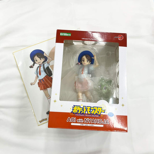 ARTFX J Aoi with Nyaoha comes with Kotobukiya shop exclusive bonus