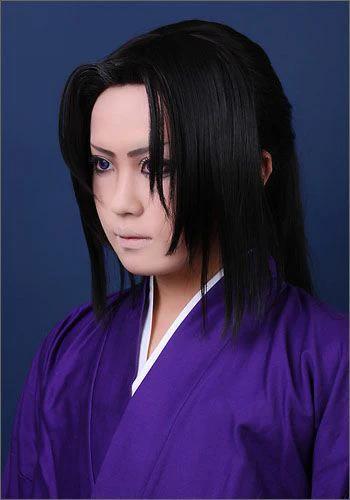"Hakuouki - Demon of the Fleeting Blossom" Toshizou Hijikata (Japanese clothing) style cosplay wig | animota