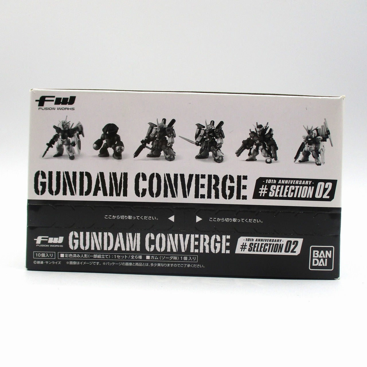 FW GUNDAM CONVERGE 10th Anniversary SELECTION 02 BOX