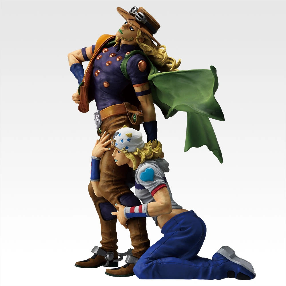 JoJo's Bizarre Adventure The Gathering of STARS Johnny Joestar & Gyro Zeppeli MASTERLISE PLUS [Ichiban-Kuji Prize Last One]