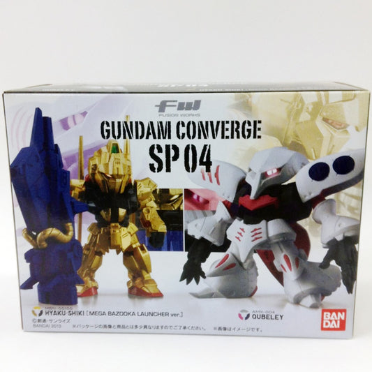 FW Gundam Converge SP04 Hyakushiki (Mega Bazooka Launcher Ver.) and Qubeley, animota