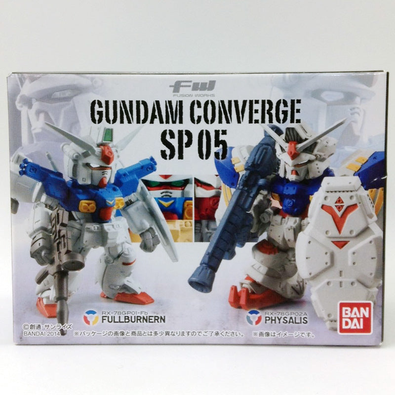 FW Gundam Converge SP05 GP-01Fb (Full Burnian) und GP-02A (Physalis) 