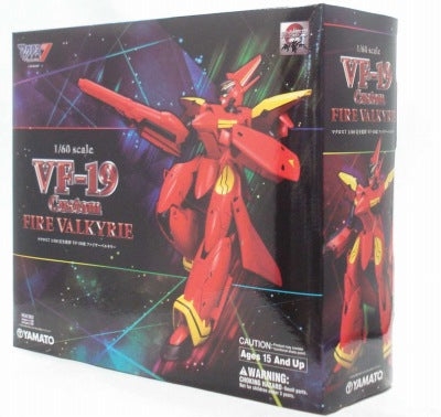 Yamato 1/60 Macross Seven VF-19 Custom Fire Valkyrie, Action & Toy Figures, animota