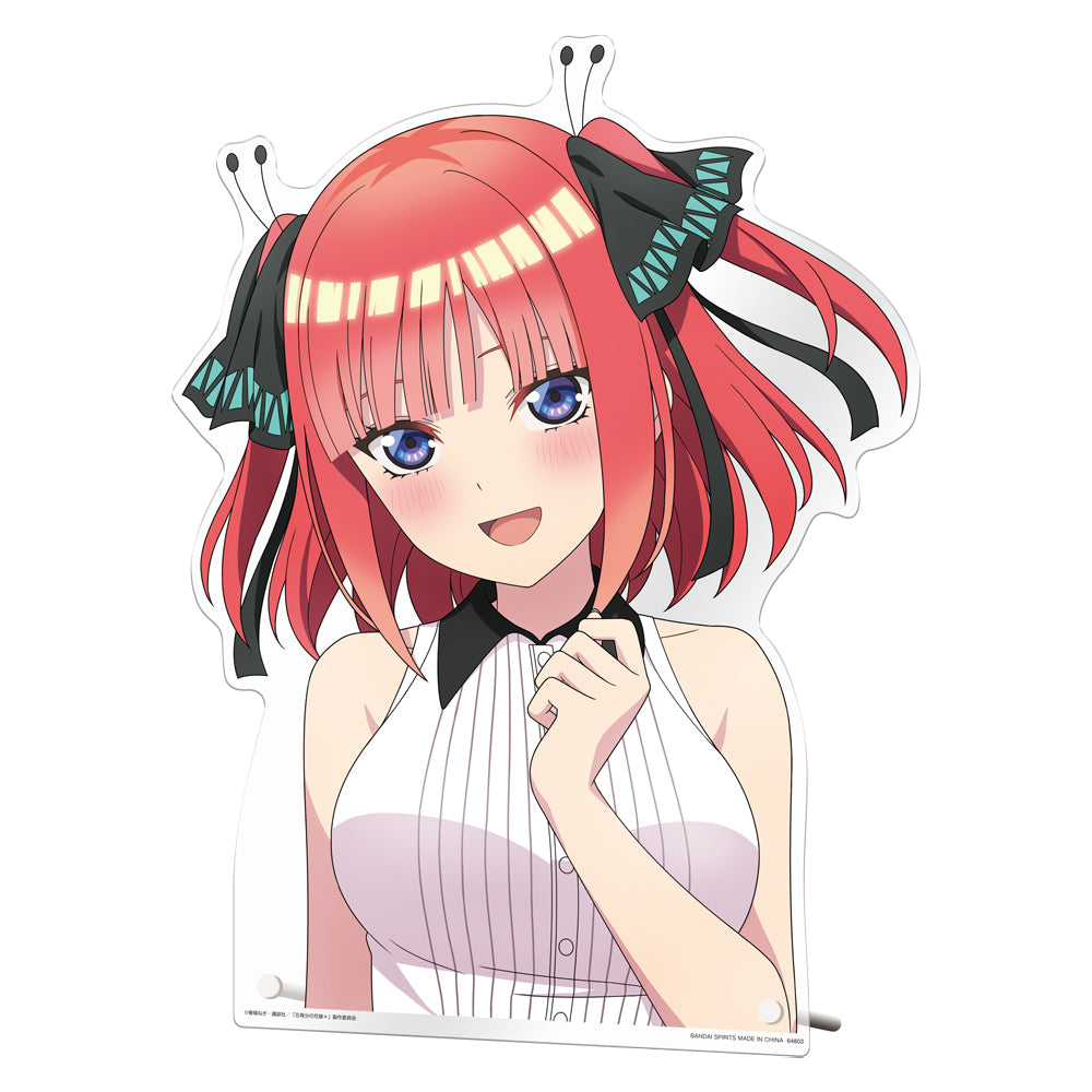 The Quintessential Quintuplets ＊ - A Special Day Spent with You - Nino Nakano Bust-Up Acrylic Board [Ichiban-Kuji Prize G]