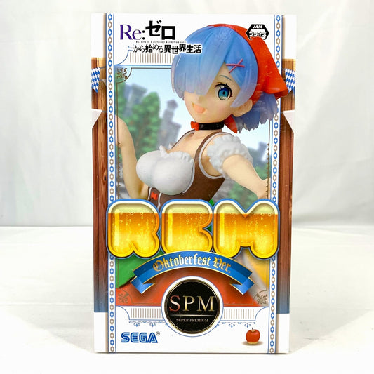 Figura Super Premium de SEGA Re:Zero - Starting Life in Another World Rem Oktoberfest Ver.