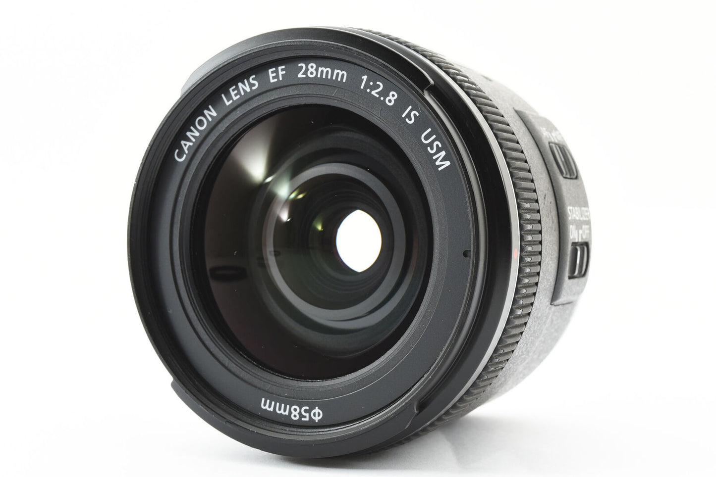 Objetivo Canon EF 28 mm f/2,8 IS USM [en perfecto estado] n.º 3628A