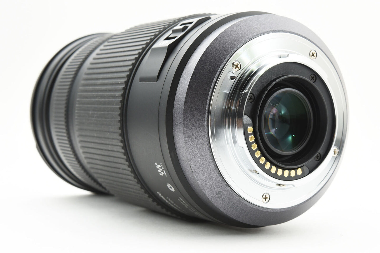 Lente Panasonic Lumix G Vario 100-300 mm f/4-5,6 Mega OIS [casi impecable] n.º 3665A