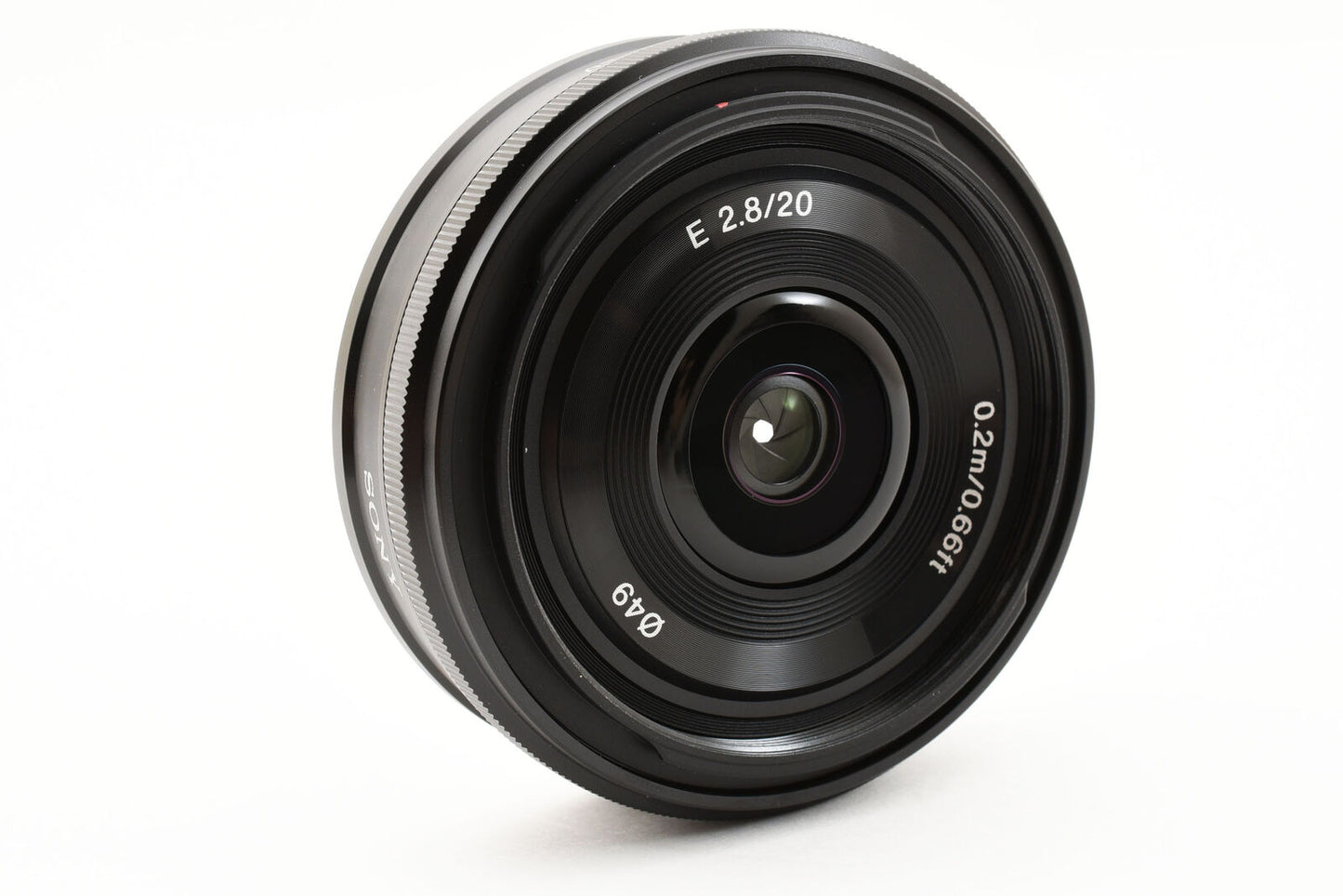 Sony E 20mm F2.8 E-Mount-Objektiv SEL20F28 [Fast neuwertig] #3851A