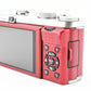 Fujifilm Fuji X-A1 16.3MP Mirrorless Digital Camera Body Red  [Near Mint] #3283A