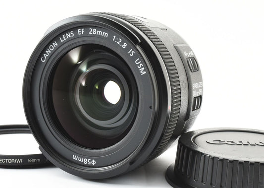 Canon EF 28mm F/2.8 IS USM Objektiv [Fast neuwertig] #3628A