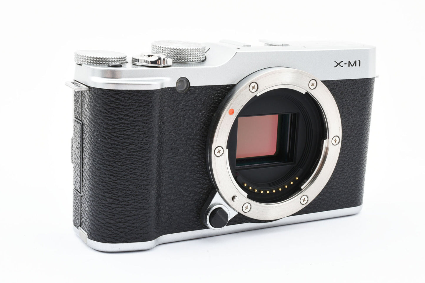 Fujifilm X Series X-M1 16.3MP Digital Camera Silver [Near Mint] #3700A