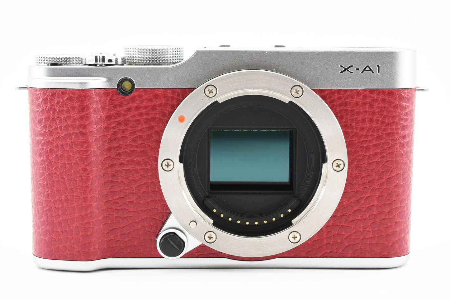 Fujifilm Fuji X-A1 16,3 MP spiegellose Digitalkamera, Gehäuse rot [fast neuwertig] #3283A