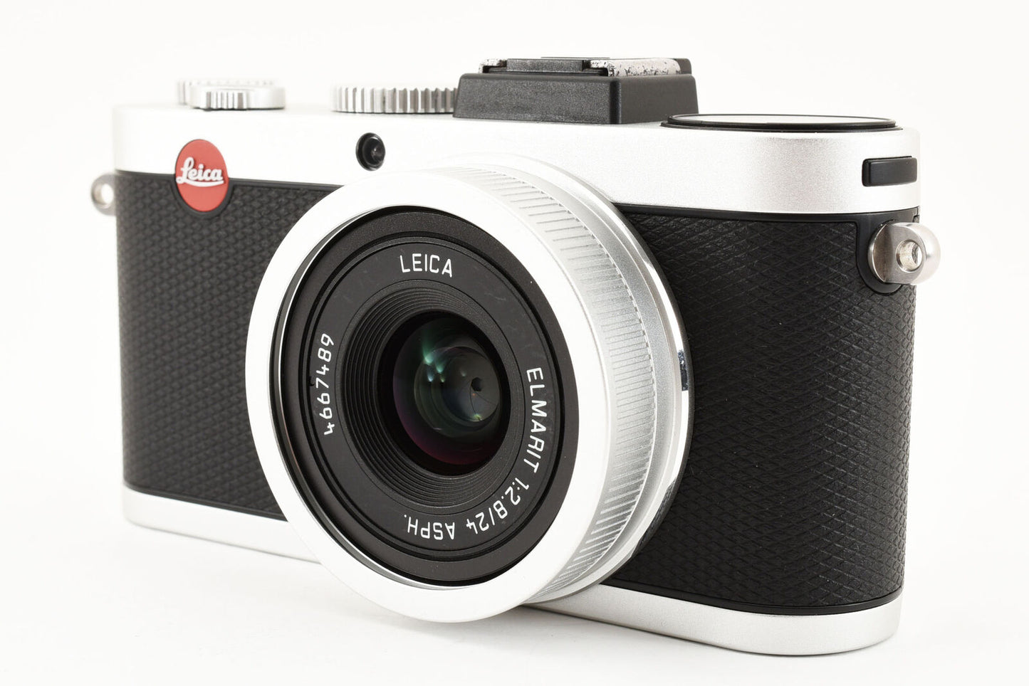 LEICA X2 16.2 MP Compact Digital Camera Silver [Near Mint] #3193A