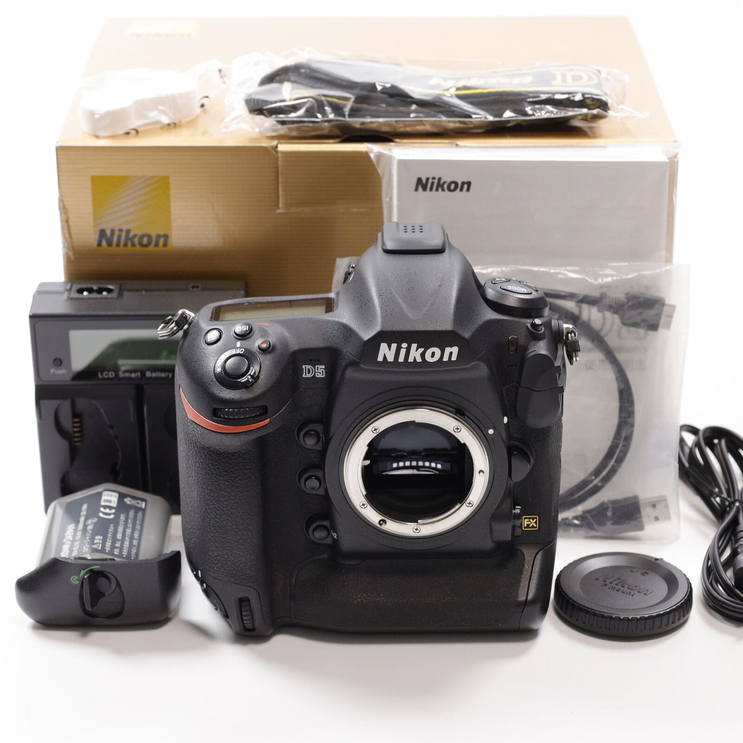 Nikon D5 XQD-Type Digital SLR Camera Body (Shutter Count:57453)[Near Mint] #138B