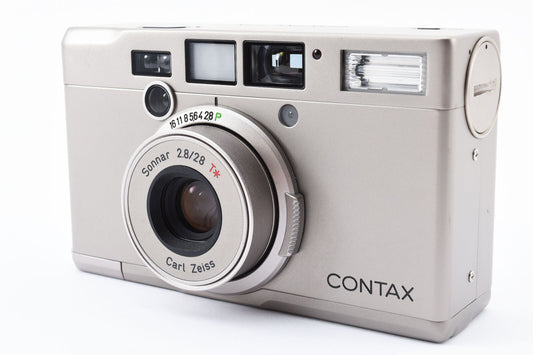 Contax Tix Carl Zeiss 28mm f/2.8 Film Camera [Near Mint] #3149A