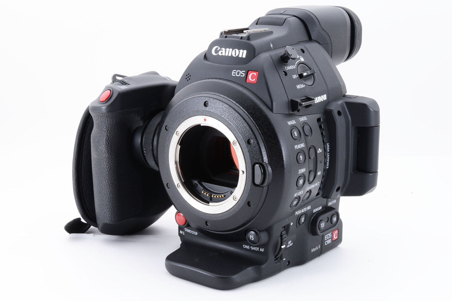 Canon EOS C100 Mark II Cinema Camera (Operation Time:417h) [Near Mint] #1898A