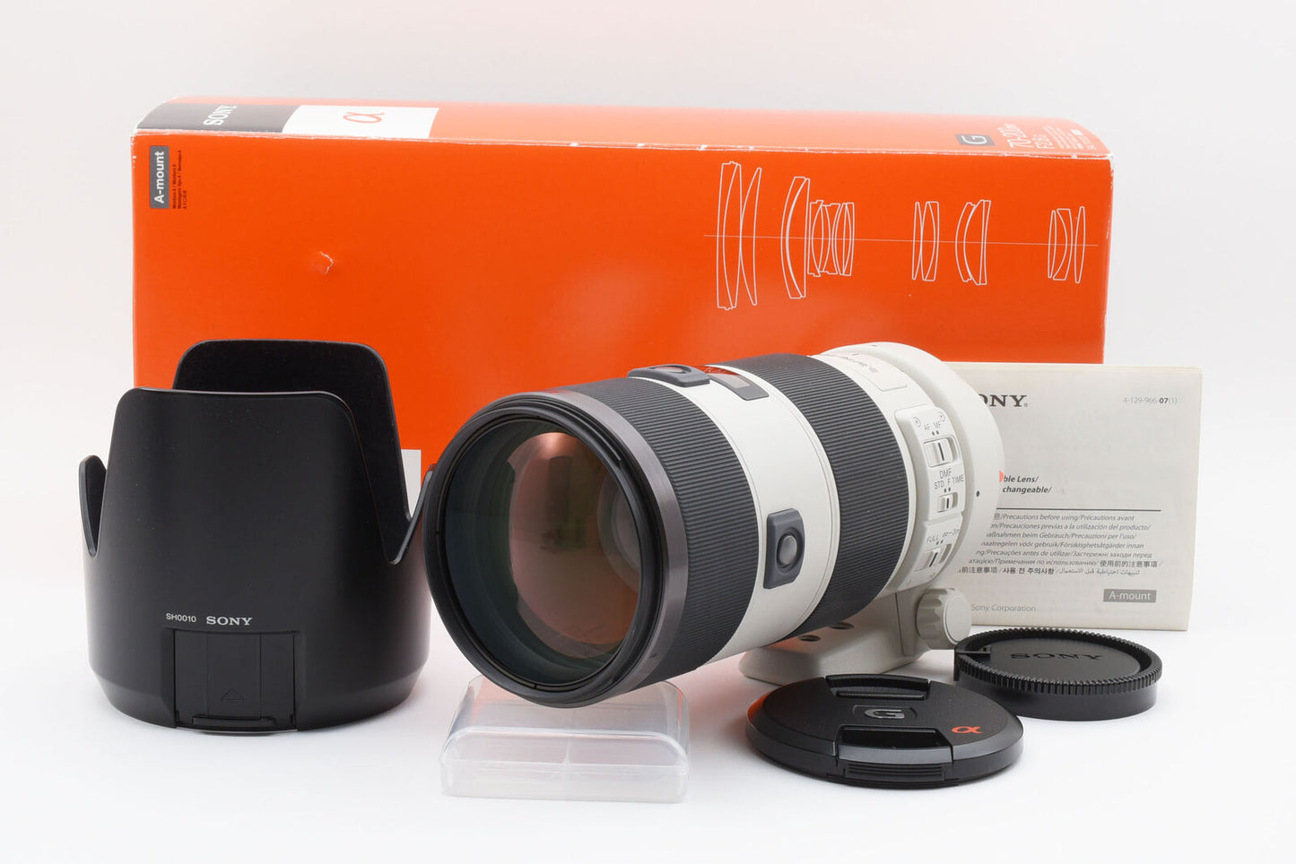 Sony Alpha 70-200mm f/2.8 G SSM Sony A Mount (SAL70200G) [Near Mint] #3766A