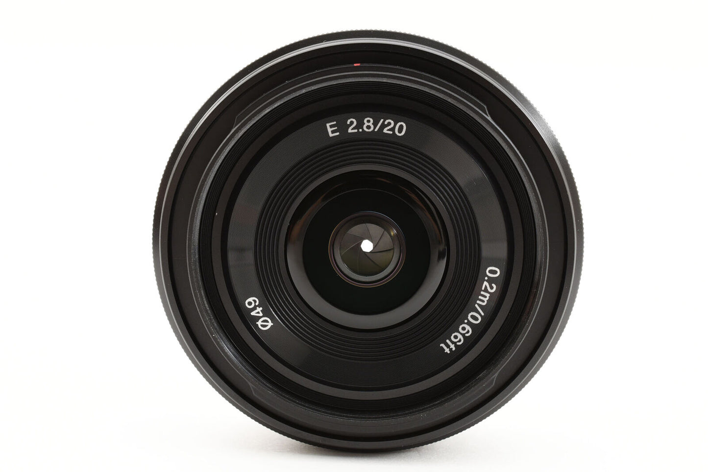 Sony E 20mm F2.8 E-Mount-Objektiv SEL20F28 [Fast neuwertig] #3851A