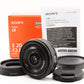 Sony E 20mm F2.8 E-Mount-Objektiv SEL20F28 [Fast neuwertig] #3851A