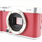 Fujifilm Fuji X-A1 16,3 MP spiegellose Digitalkamera, Gehäuse rot [fast neuwertig] #3283A