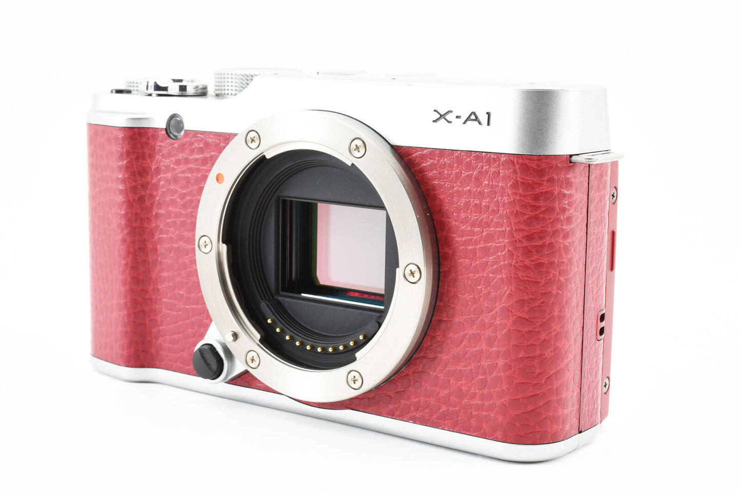 Fujifilm Fuji X-A1 16,3 MP spiegellose Digitalkamera, Gehäuse rot [fast neuwertig] #3283A