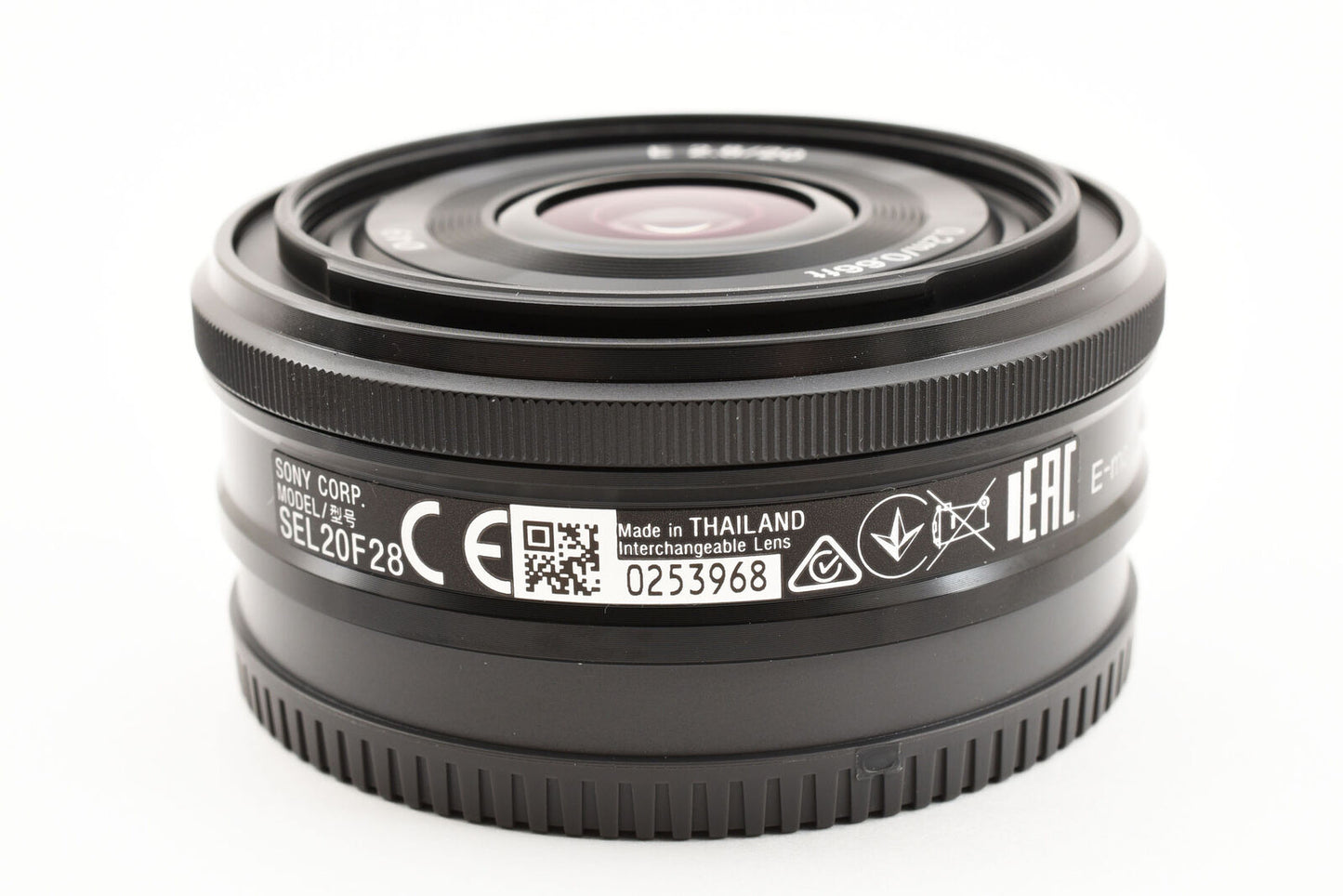 Sony E 20mm F2.8 E-Mount-Objektiv SEL20F28 [Fast neuwertig] #3851A