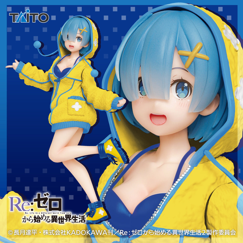 Re:Zero - Starting Life in Another World - Precious Figures - Rem - Fluffy Hoodie Ver. - Renewal | animota