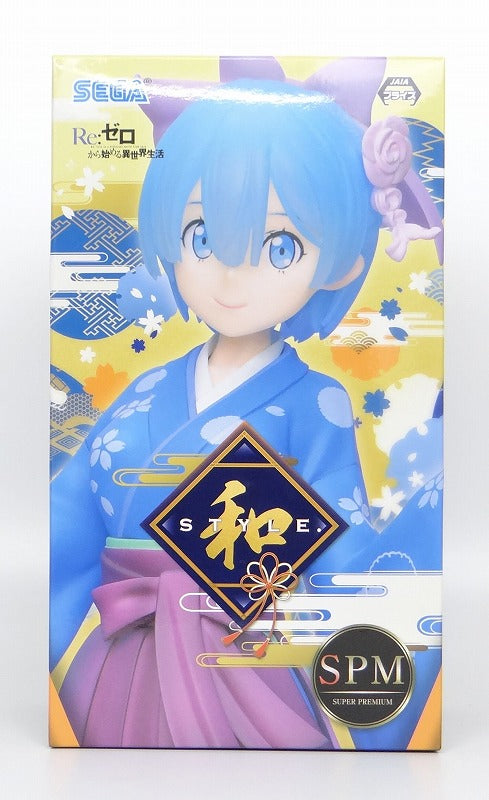 SEGA Re:Zero Starting Life in Another World  Super Premium Figure Rem Wa style, Action & Toy Figures, animota