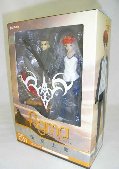 Figma 051 Emiya Shirou Versión Casual.