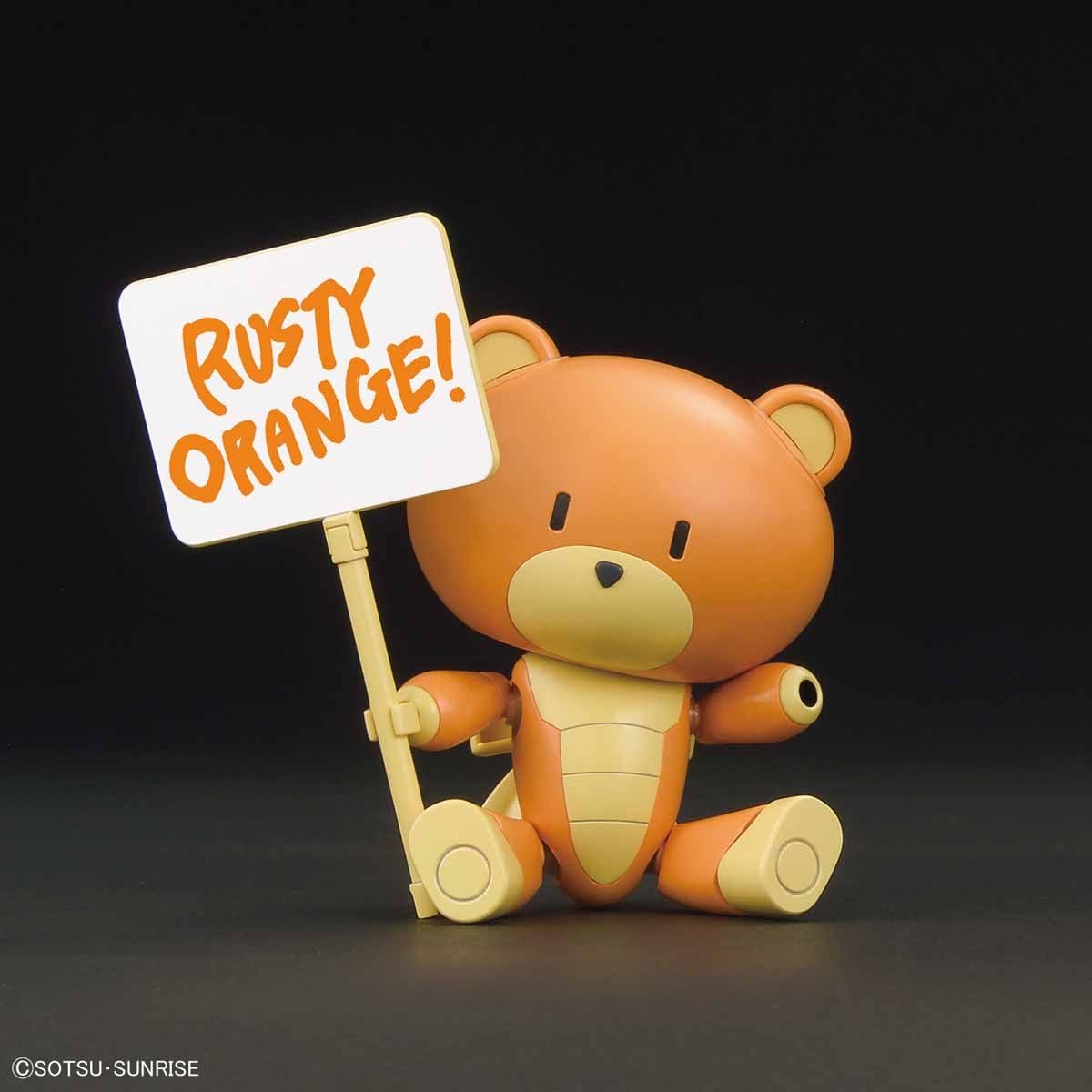 HGPG "Gundam Build Fighters" Puchigguy Rusty Orange & Pla Card | animota