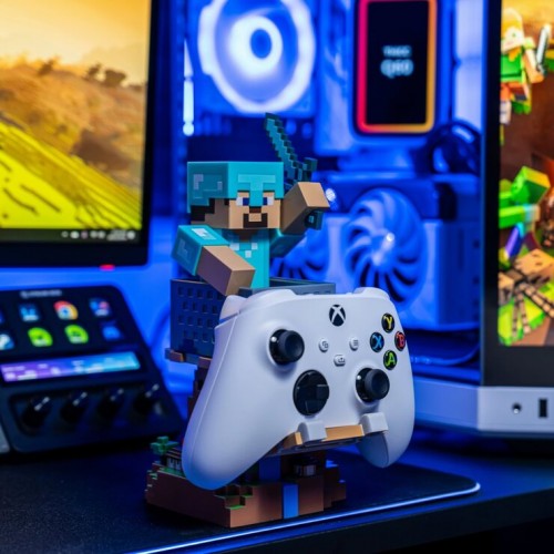 [Minecraft] "Steve" R.E.S.T Diamond Armor EXG Cable Guys Controller & Phone Stand, Action & Toy Figures, animota