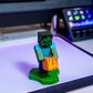 [Minecraft] "Zombie" Mini EXG Cable Guys Controller & Phone Stand, Action & Toy Figures, animota