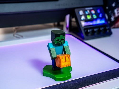 [Minecraft] "Zombie" Mini EXG Cable Guys Controller & Phone Stand, Action & Toy Figures, animota