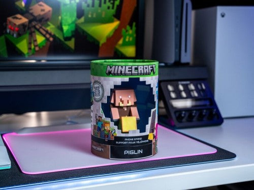 [Minecraft] "Piggly" Mini EXG Cable Guys Controller & Phone Stand, Action & Toy Figures, animota