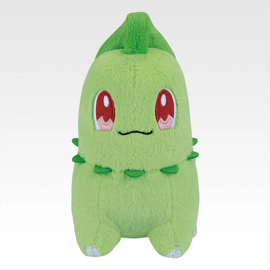 Pokémon 30th ANNIVERSARY Vol. 1 - Johto Starters Plush Set - Chikorita [Ichiban-Kuji Prize D]