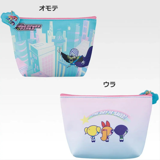 The Powerpuff Girls - Super-Busy, Strong & Cute Heroes of Justice! Protect Townsville! Slider Pouch [Ichiban-Kuji Prize E]