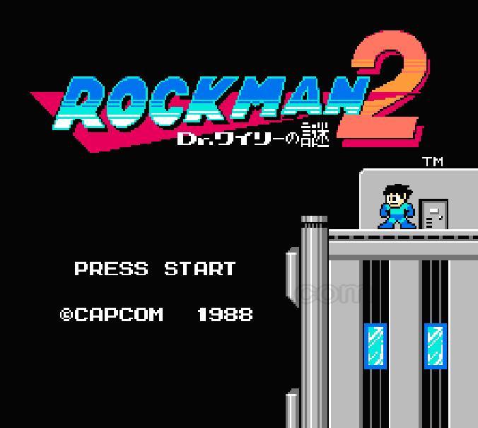 Mega Man 2: The Mystery of Dr. Wily(Mega Man 2)Nintendo Famicom Japanese Version