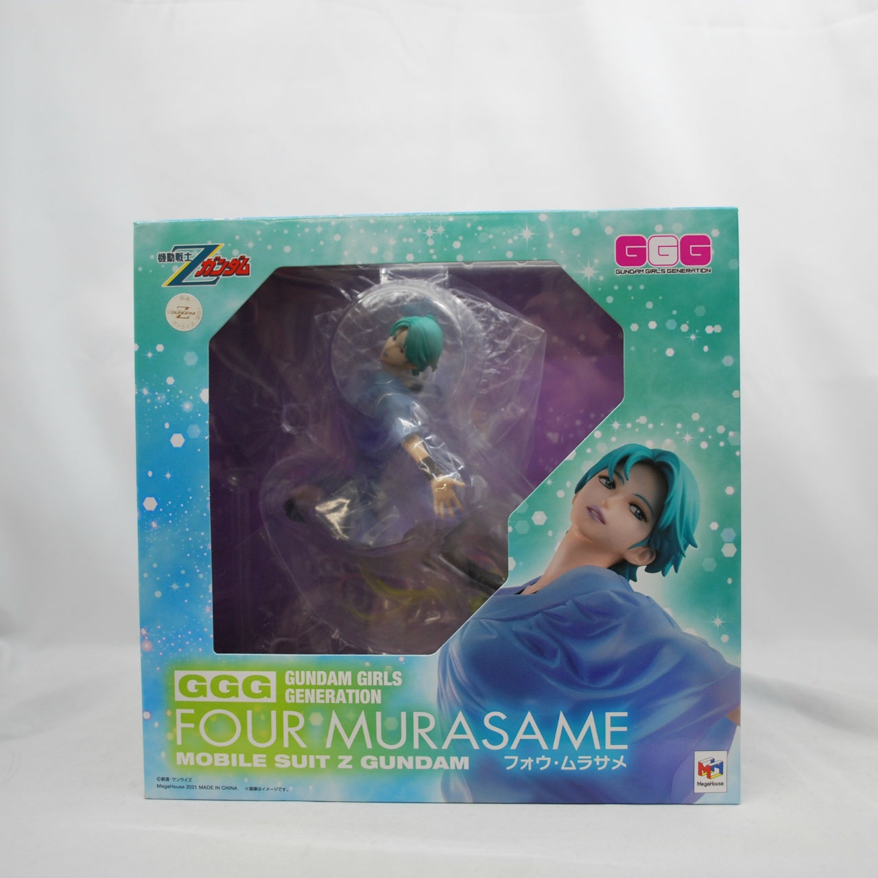 GGG (Gundam Girls Generation) Mobile Suit Zeta Gundam Four Murasame Complete Figure, Action & Toy Figures, animota