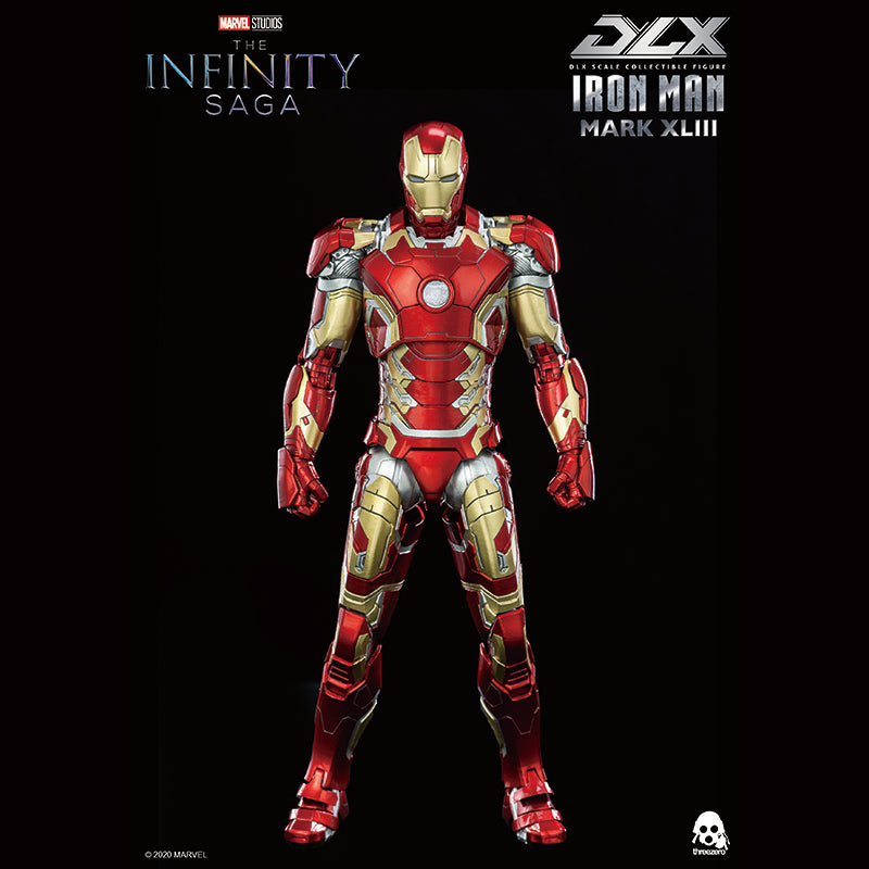 threezero DLX Marvel Studios: Infinity Saga Iron Man Mark 43 Resale Edition, animota