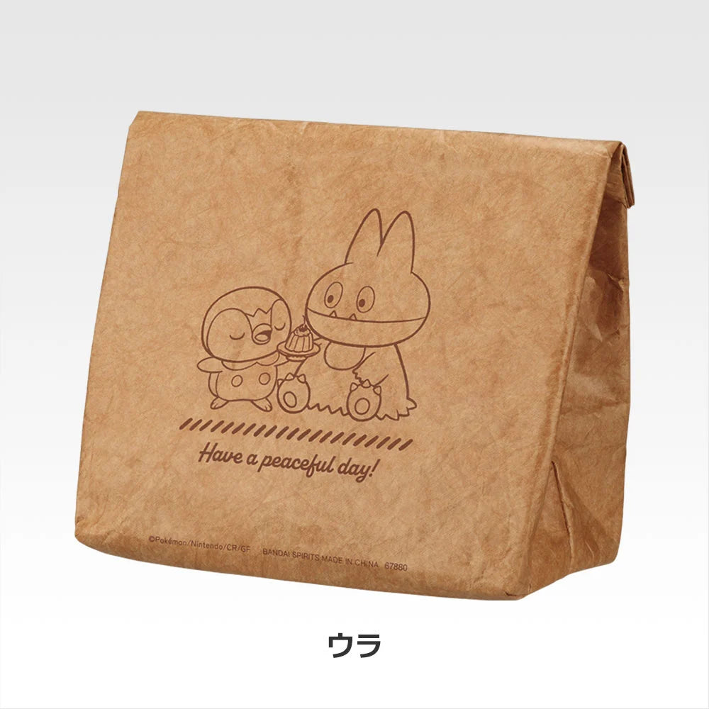 Poké Peace Welcome to the PEACEful Diner Paper Bag–Style Lunch Bag [Ichiban-Kuji Prize E]