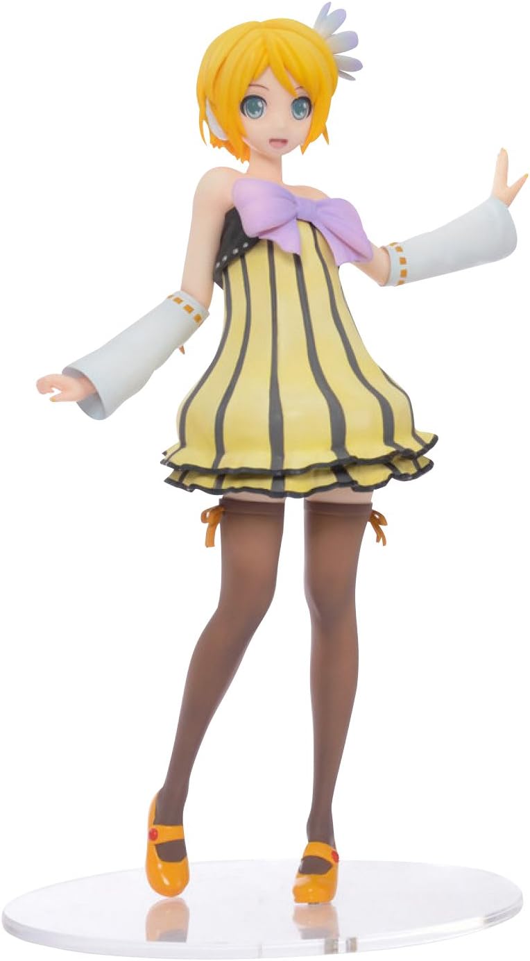 Hatsune Miku Project DIVA Arcade Future Tone Super Premium Figure "Kagamine Rin - Cheerful Candy"