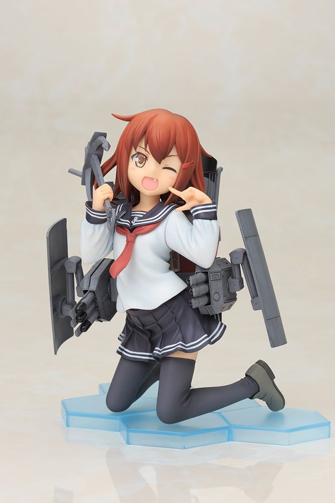 コトブキヤ 艦隊これくしょん -艦これ- 雷 -アニメver.- 1/8スケール PVC製 塗装済み完成品フィギュア, animota