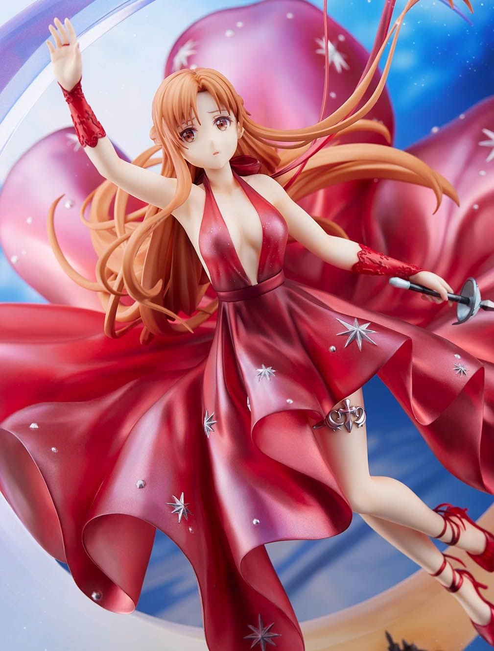 asuna red dress figure Sword Art Online 8 Inch Static Figure Ichiban Series