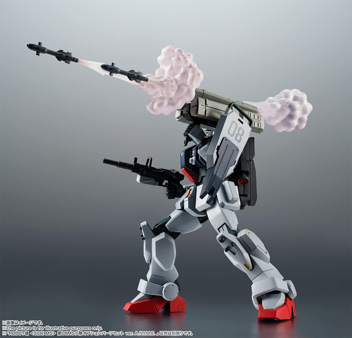 Robot Spirits -SIDE MS- 08MS Platoon Option Parts Set ver. A.N.I.M.E. "Mobile Suit Gundam The 08th MS Team" | animota