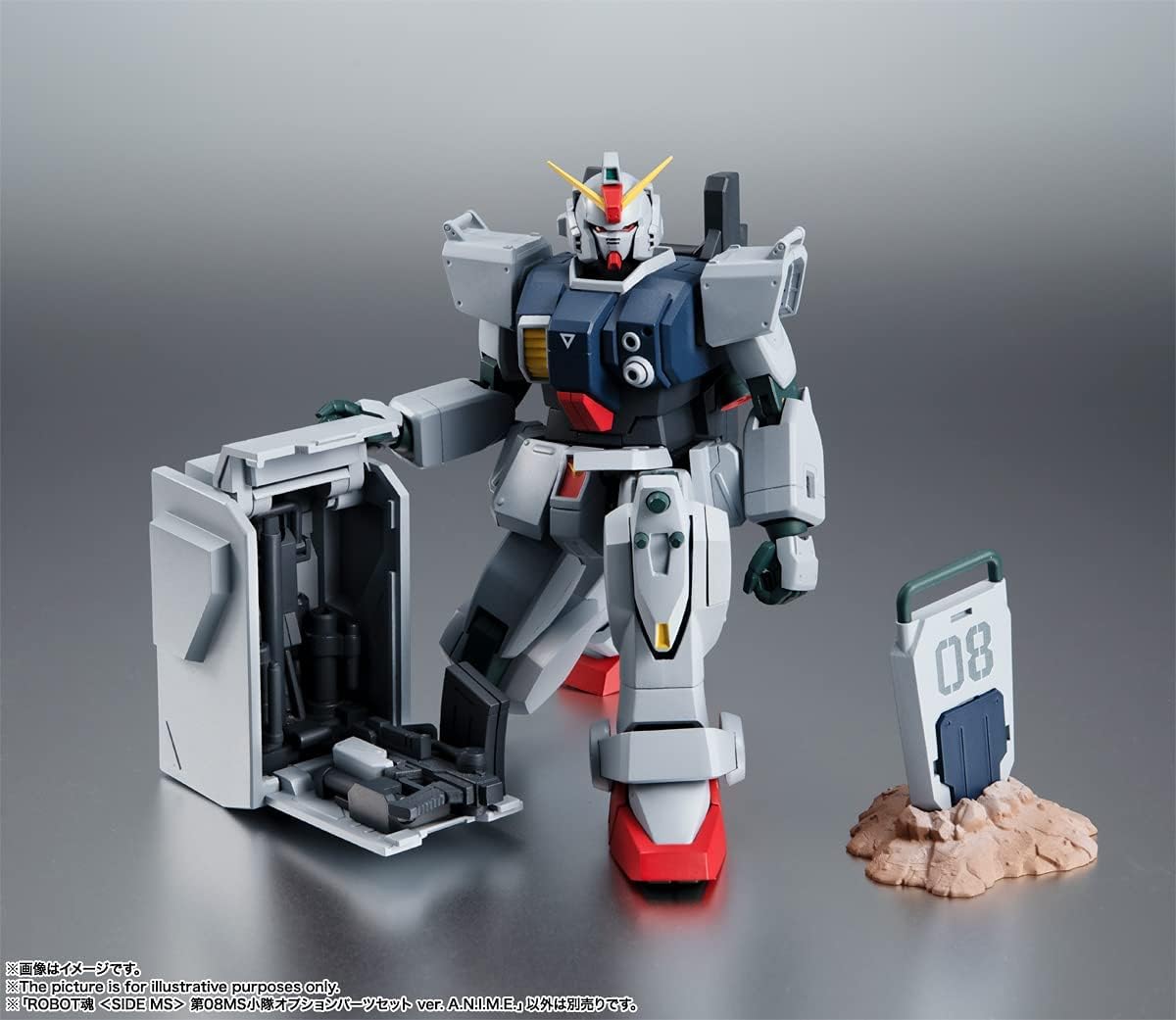 Robot Spirits -SIDE MS- 08MS Platoon Option Parts Set ver. A.N.I.M.E. "Mobile Suit Gundam The 08th MS Team" | animota