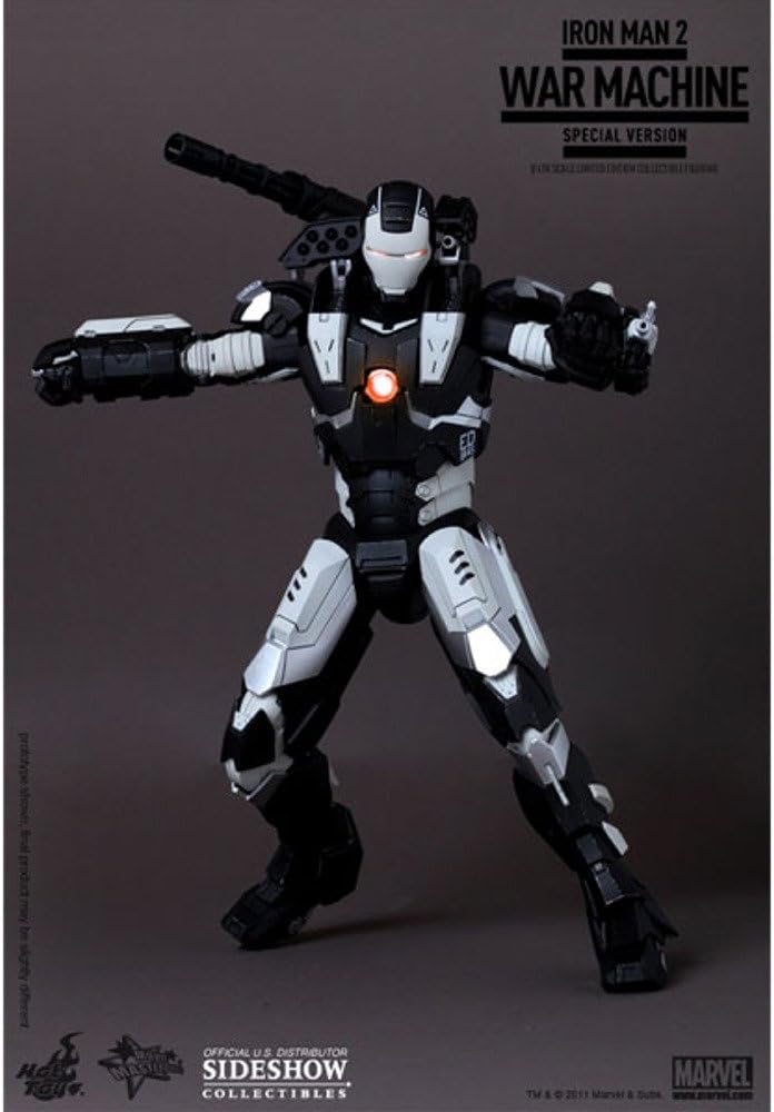 Movie Masterpiece - Iron Man 2: War Machine Secret Project Edition [Toy Sapiens Exclusive] | animota