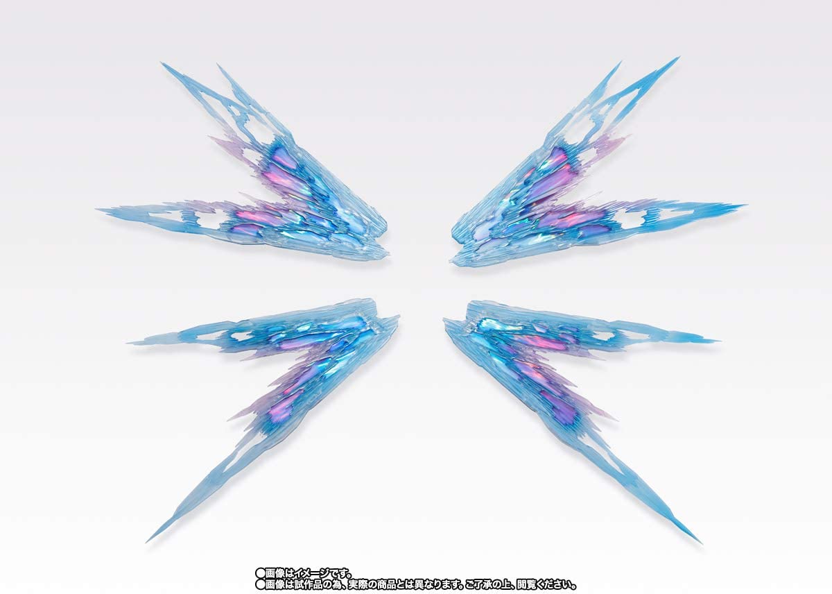 METAL BUILD Mobile Suit Gundam SEED Destiny Strike Freedom Gundam Light Wings Option Set SOUL BLUE Ver. | animota