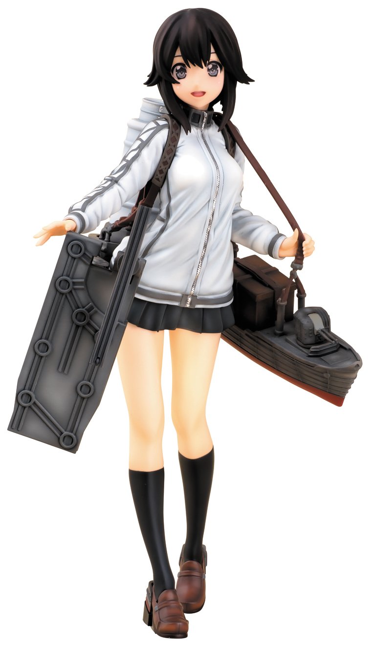 ファニーナイツ 艦隊これくしょん -艦これ- 速吸 1/7スケール PVC製 塗装済み 完成品フィギュア, animota