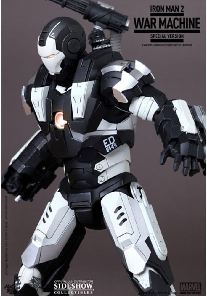 Movie Masterpiece - Iron Man 2: War Machine Secret Project Edition [Toy Sapiens Exclusive] | animota